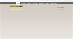 Desktop Screenshot of jamesvaughandds.com